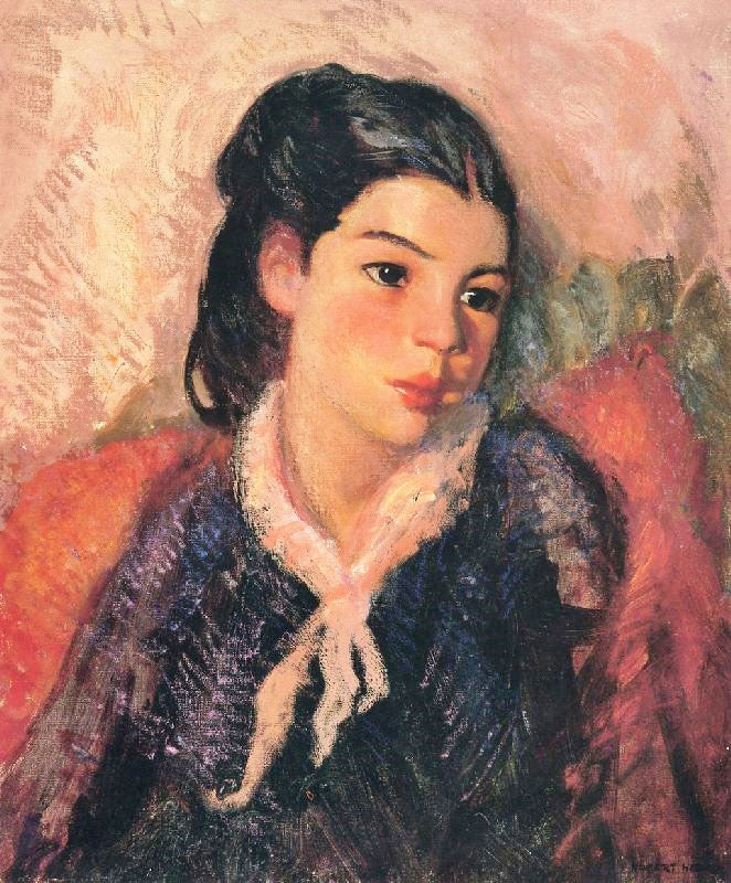 Little Girl Of The Southwest (Lucinda) by Robert Henri