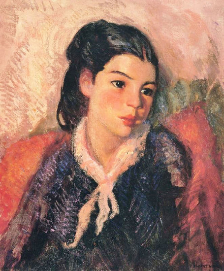 Little Girl Of The Southwest (Lucinda) by Robert Henri