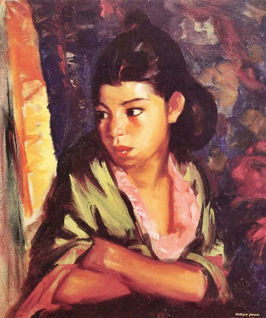 Lucinda, Mexican Girl by Robert Henri