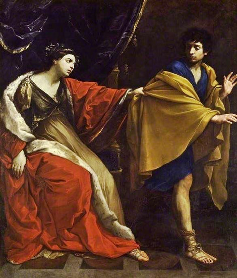 Joseph And Potiphar’S Wife, 1626 by Guido Reni