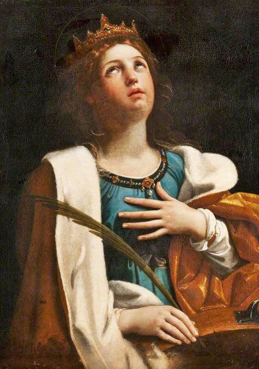 Saint Catherine, 1607 by Guido Reni