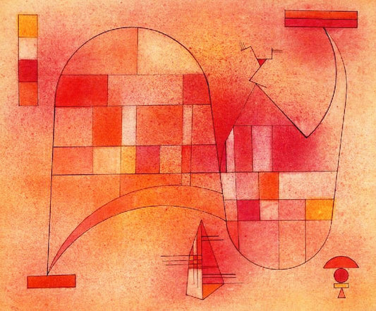 Yellow Pink by Wassily Kandinsk