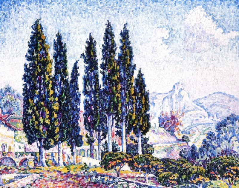 The Garden At Saint-Paul by Paul Signac