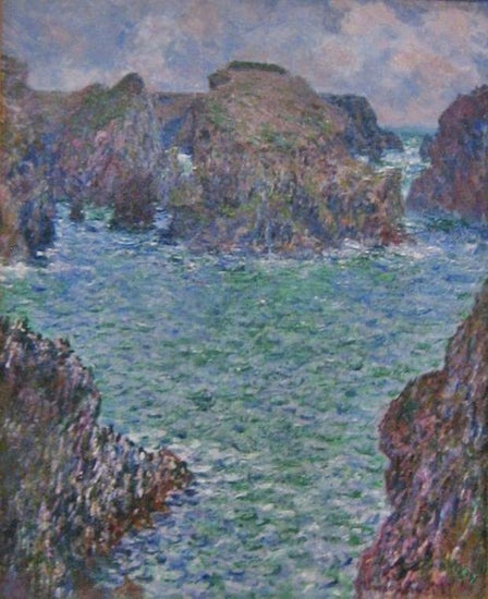 Port-Goulphar, Belle-Ile by Claude Oscar Monet