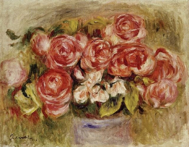 STILL LIFE OF ROSES IN A VASE