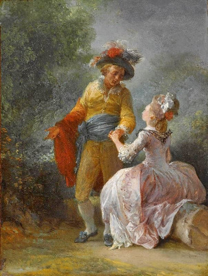 The Engagement by Jean-Frédéric Schall