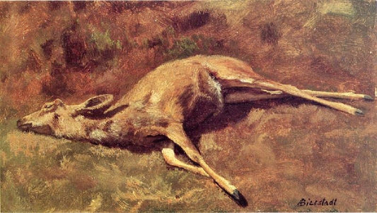 A Native Of The Woods by Albert Bierstadt