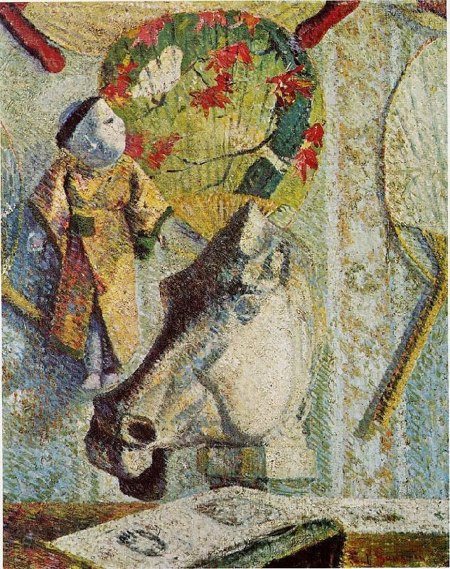 STILL LIFE WITH HORSE’S HEAD