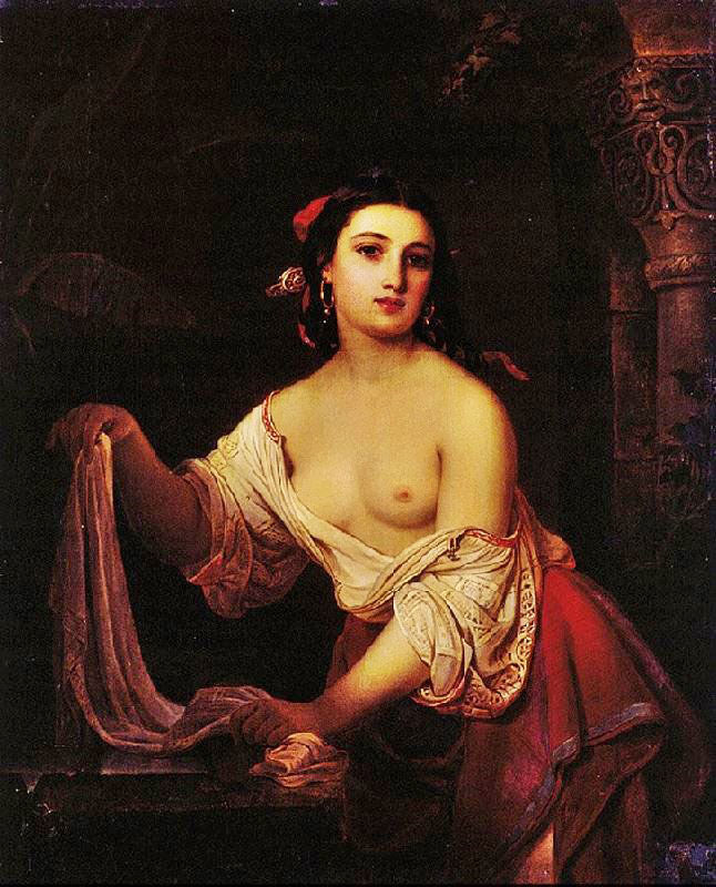 Italian Washerwoman by Pimen Orlov