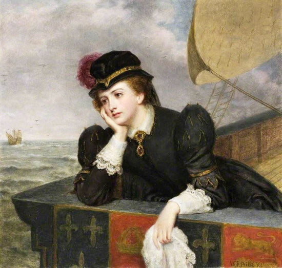 Mary, Queen Of Scots Bidding Farewell To France, 1561 by William Powell Frith