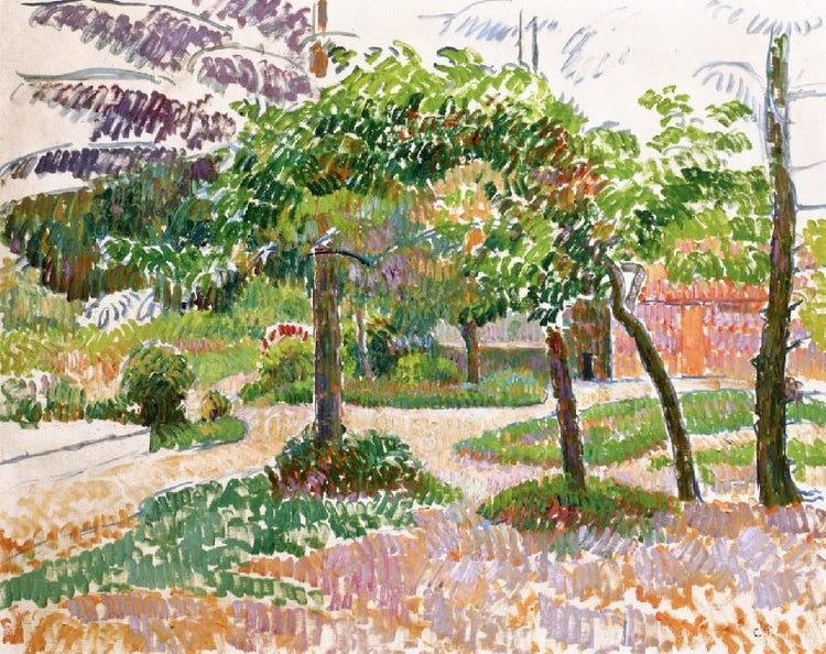 The Garden At Eragny by Camille Pissarro