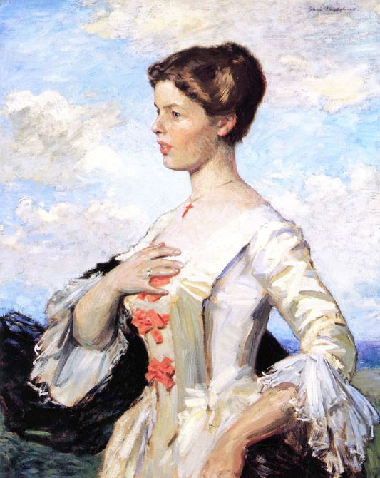 Portrait Of Mrs. Gari Melchers by Gari Melchers