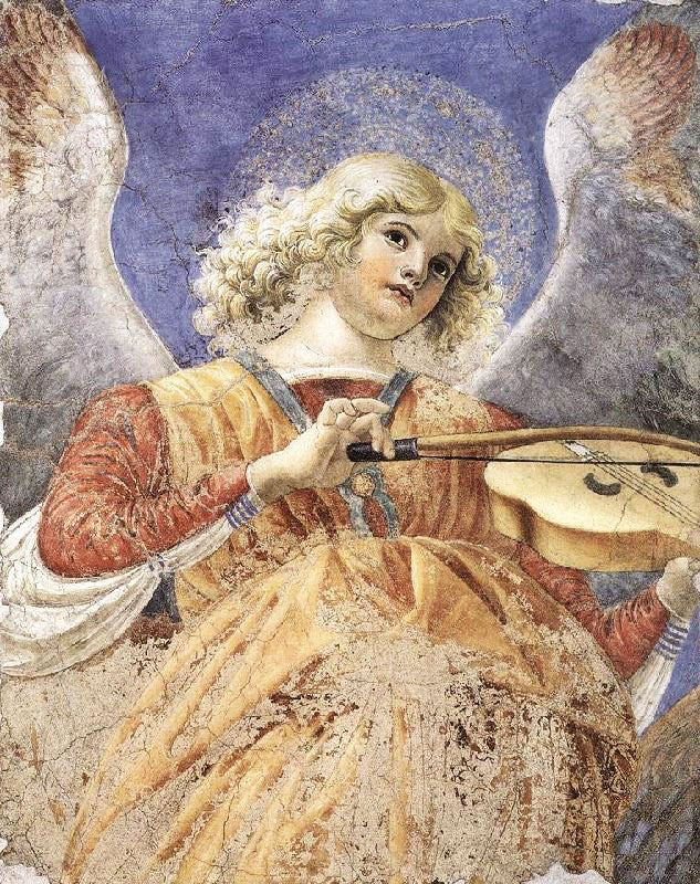 Musician Angel by Ambrosi Melozzo