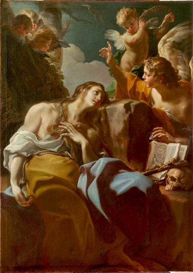 The Penitent Magdalen by Corrado Giaquinto