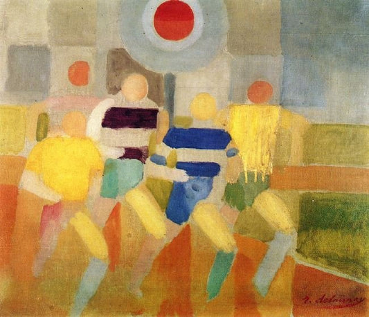 Race Walkers by Robert Delauna