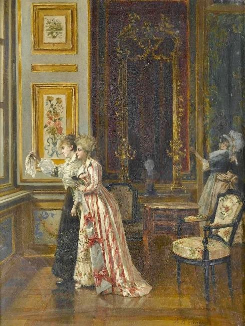 The Fond Farewell by Francois Bruner