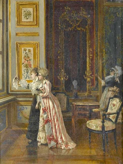 The Fond Farewell by Francois Bruner