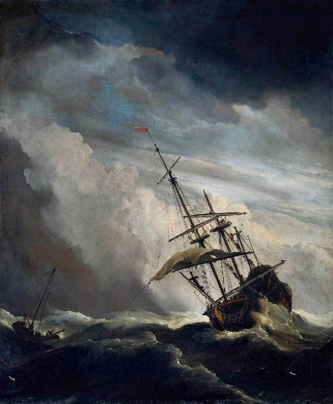 The Gust by Willem van de Velde