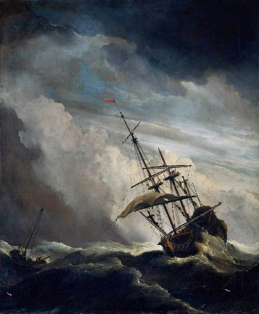 The Gust by Willem van de Velde