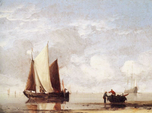 Calm Sea, 1660 by Willem van de Velde