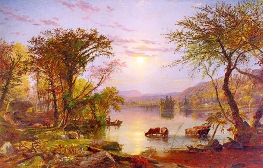 Autumn On The Susquehanna by Jasper Francis Cropse