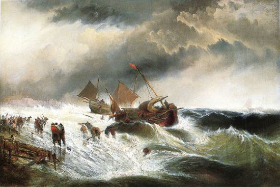 Shipwreck by Edward Moran