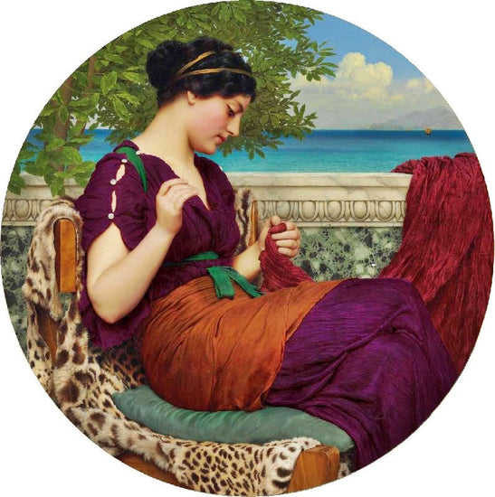 Far Away Thoughts by John William Godward