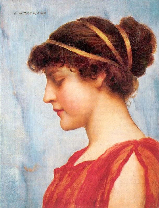 Grecian Reverie by John William Godward