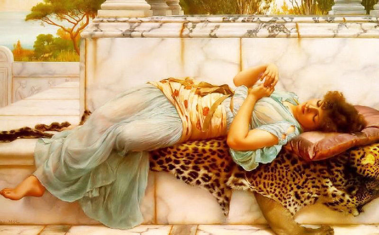 The Betrothed by John William Godward