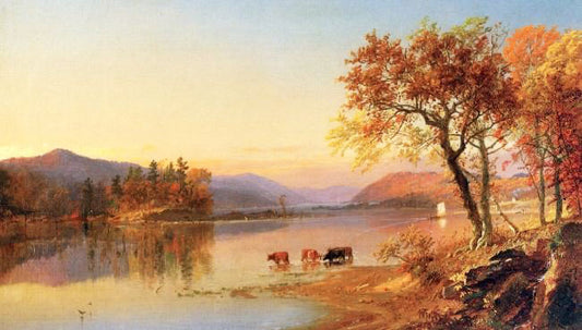 Greenwood Lake, 1873 by Jasper Francis Cropse
