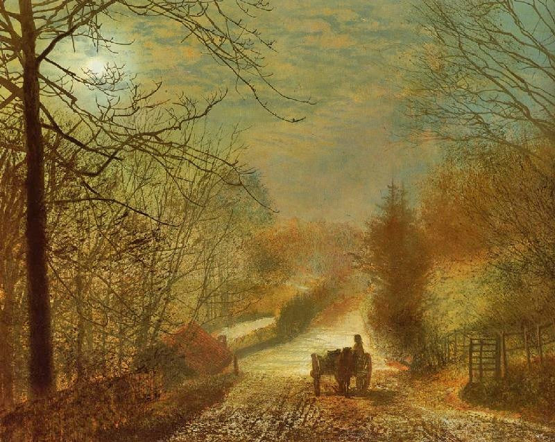 Forge Valley, Near Scarborough by John Atkinson Grimshaw