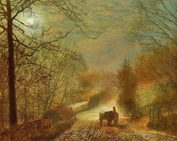 Forge Valley, Near Scarborough by John Atkinson Grimshaw