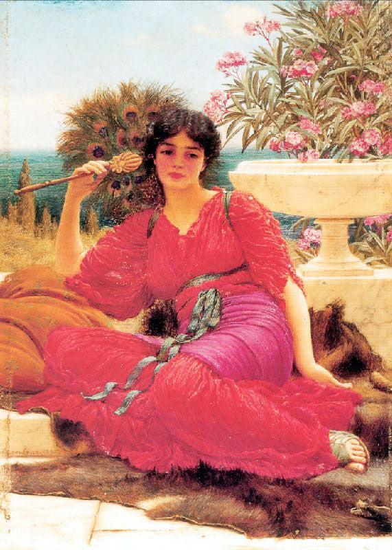 Flabellifera, Study by John William Godward