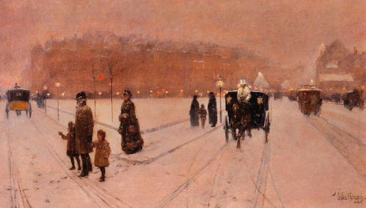 A City Fairyland by Childe Hassam