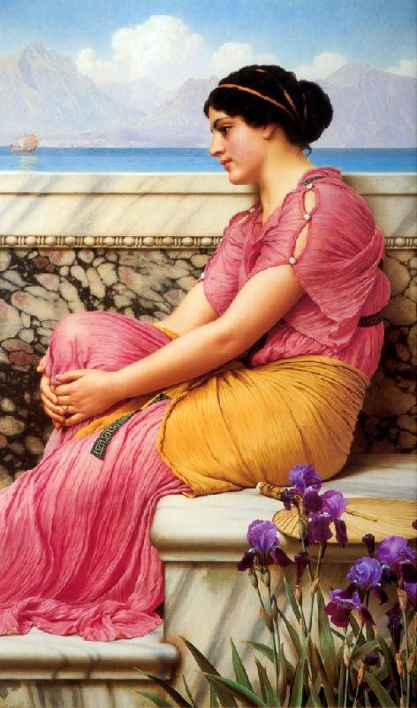 Absence Makes The Heart Grow Fonder by John William Godward