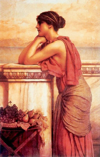 By The Wayside by John William Godward