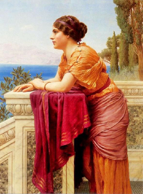 The Belvedere by John William Godward