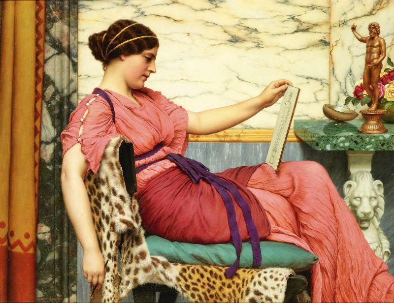 An Amateur by John William Godward