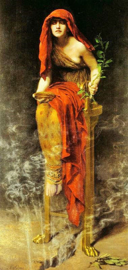 Priestess Of Delphi by John Maler Collier