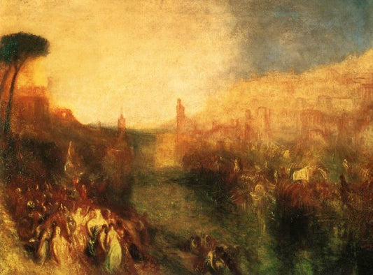 Departure Of The Fleet by Joseph Turner