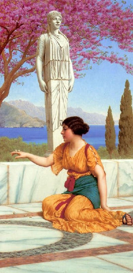 Ancient Pastimes by John William Godward