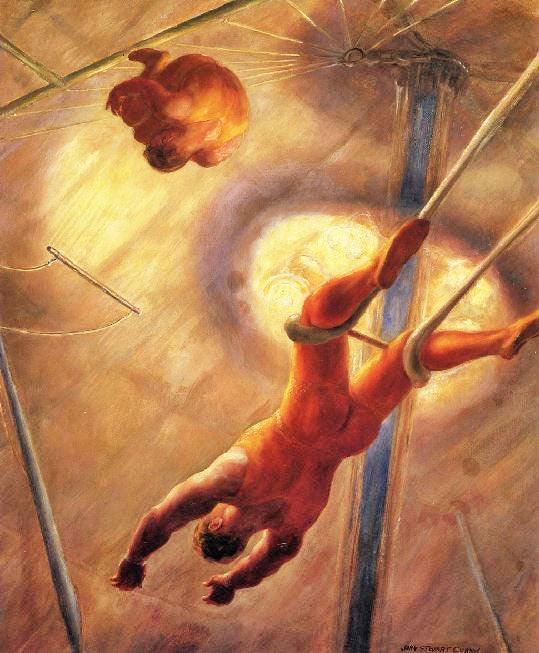 The Flying Codonas by John Steuart Curr