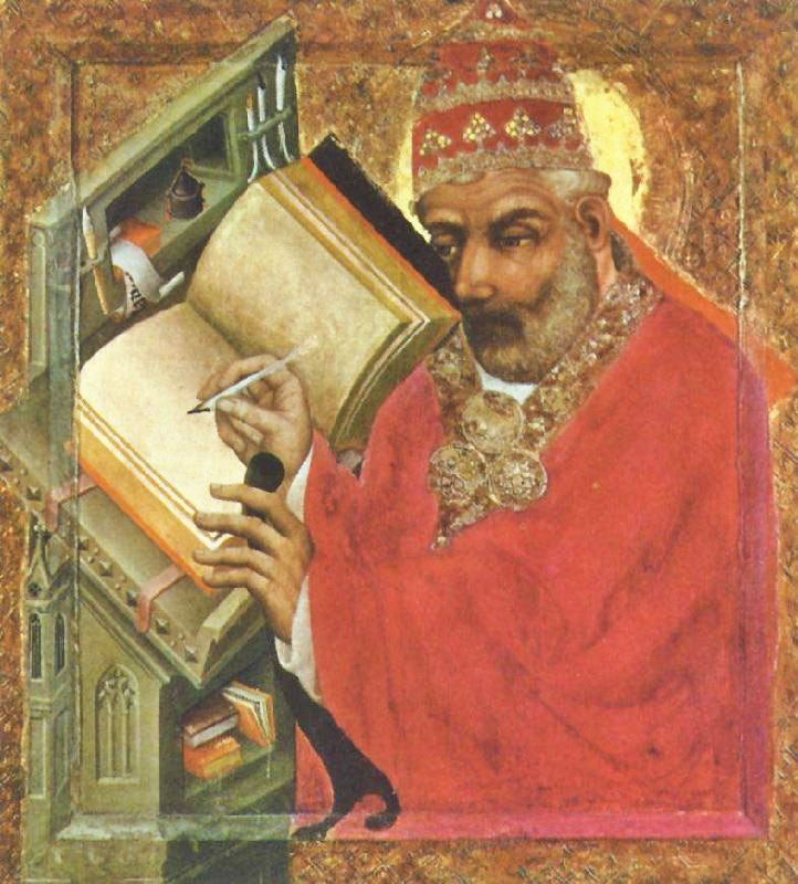 Saint Gregor by Theodoric of Prague