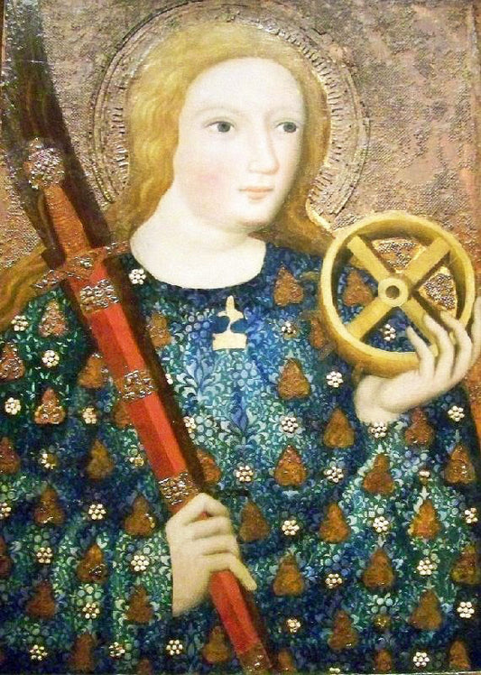 Saint Catherina Of Alexandria by Theodoric of Prague