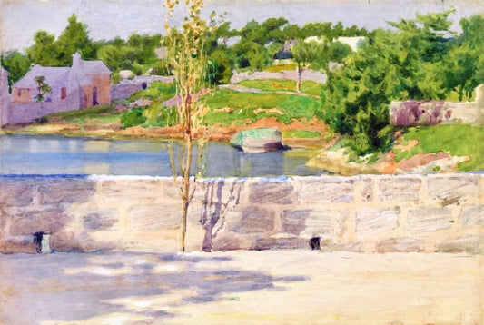 Coast Village by Edward Potthast
