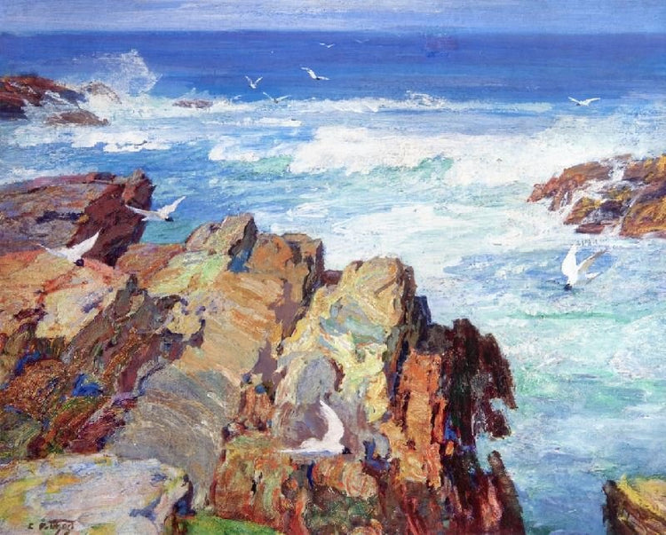 Sea Gulls by Edward Potthast