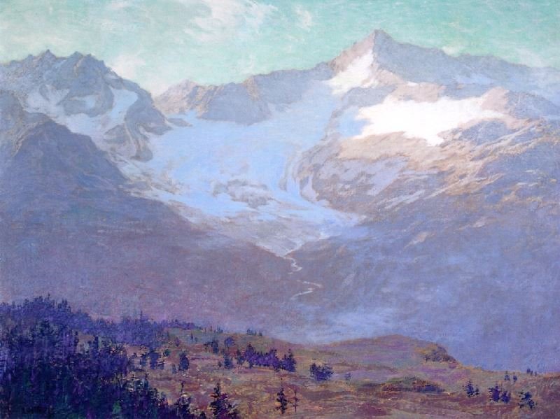 The Alps by Edward Potthast
