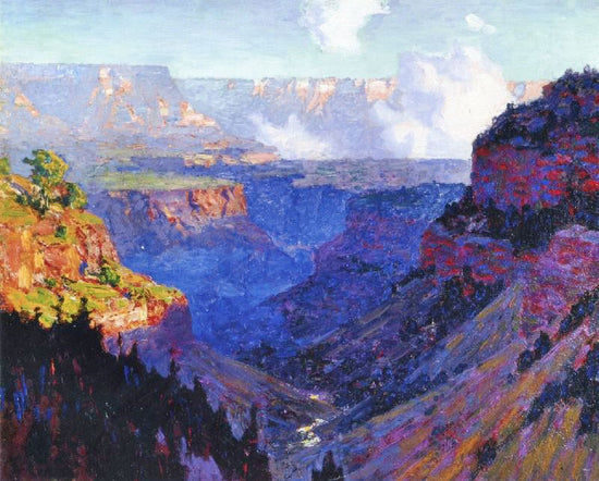 Looking Across The Grand Canyon by Edward Potthast
