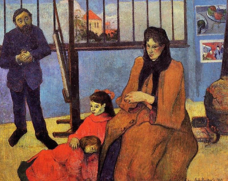 The Schuffenecker Family by Paul Gauguin