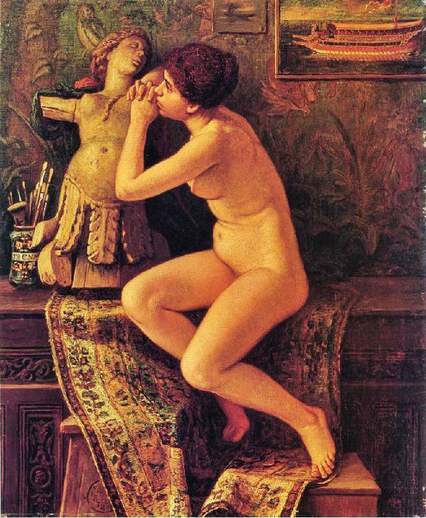The Venetian Model by Elihu Vedder